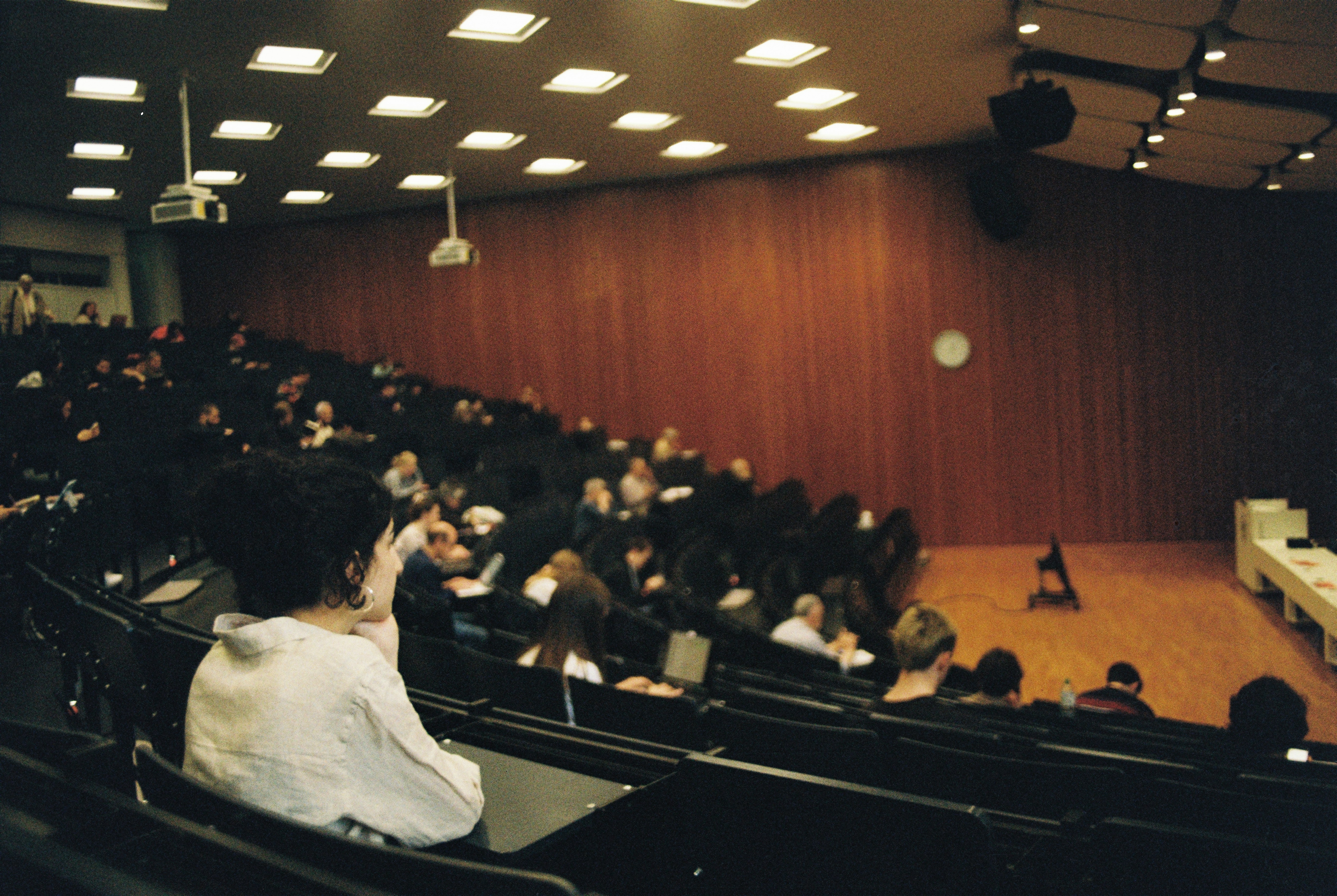 lecture hall with quest speaker 